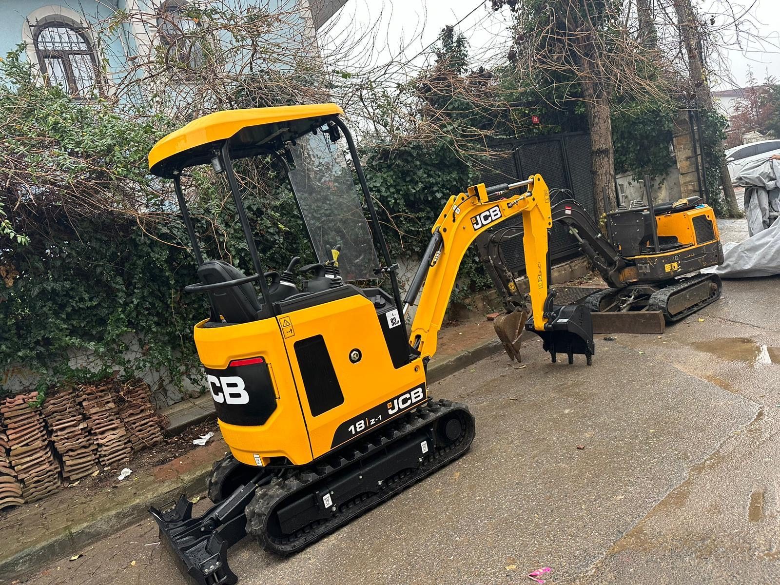 JCB mini ekskavatör
